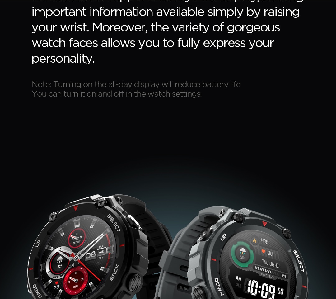 T-Rex Waterproof Smartwatch