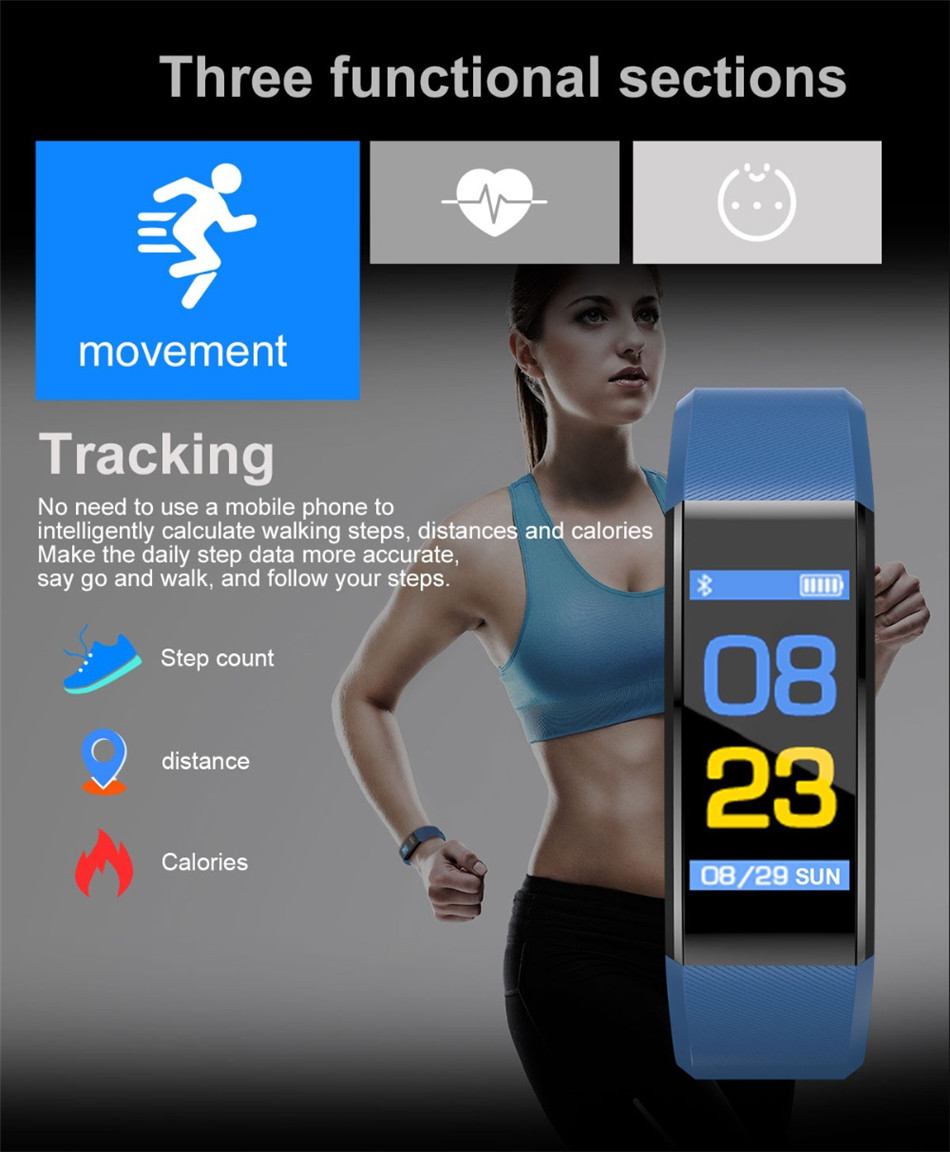 Sport Smart Bracelet for Android / IOS